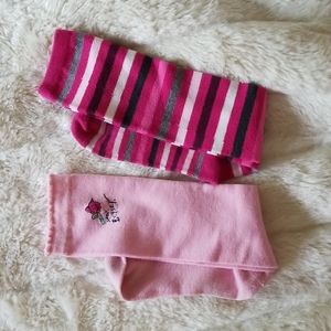 Betsey Johnson 2 Pair of Knee High Socks